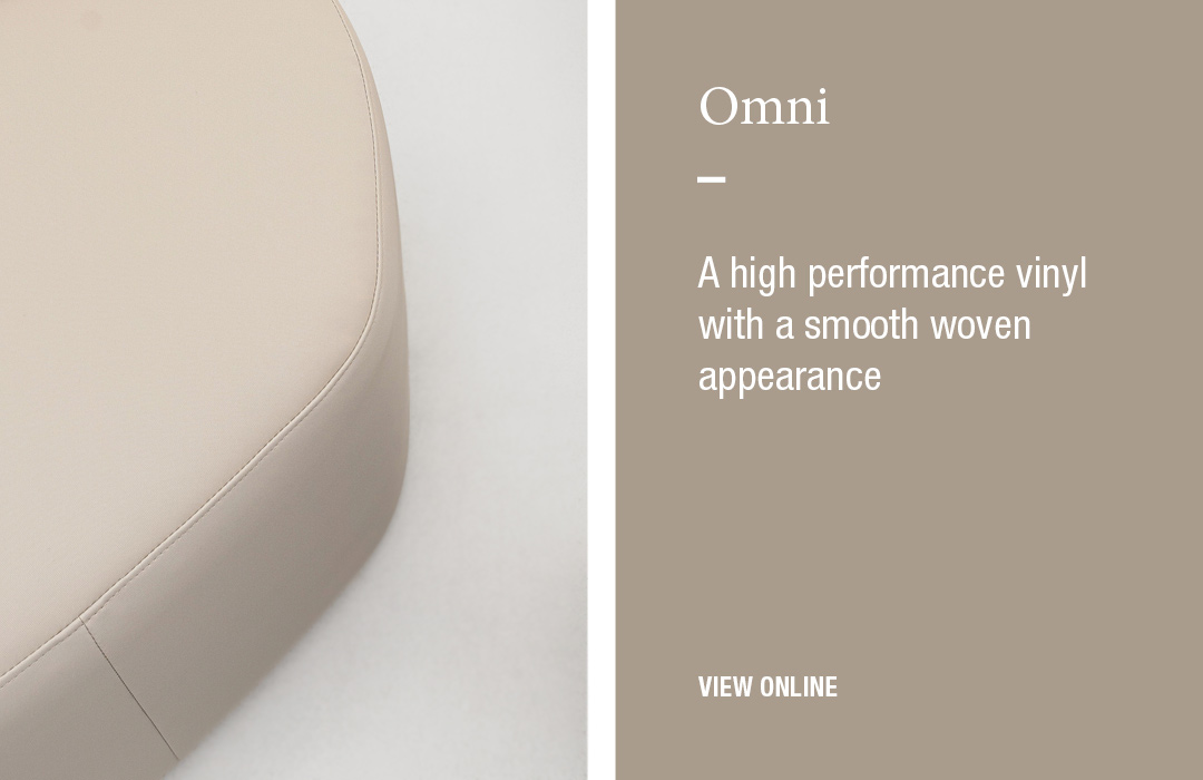 Omni: A high performance vinyl with a smooth woven appearance